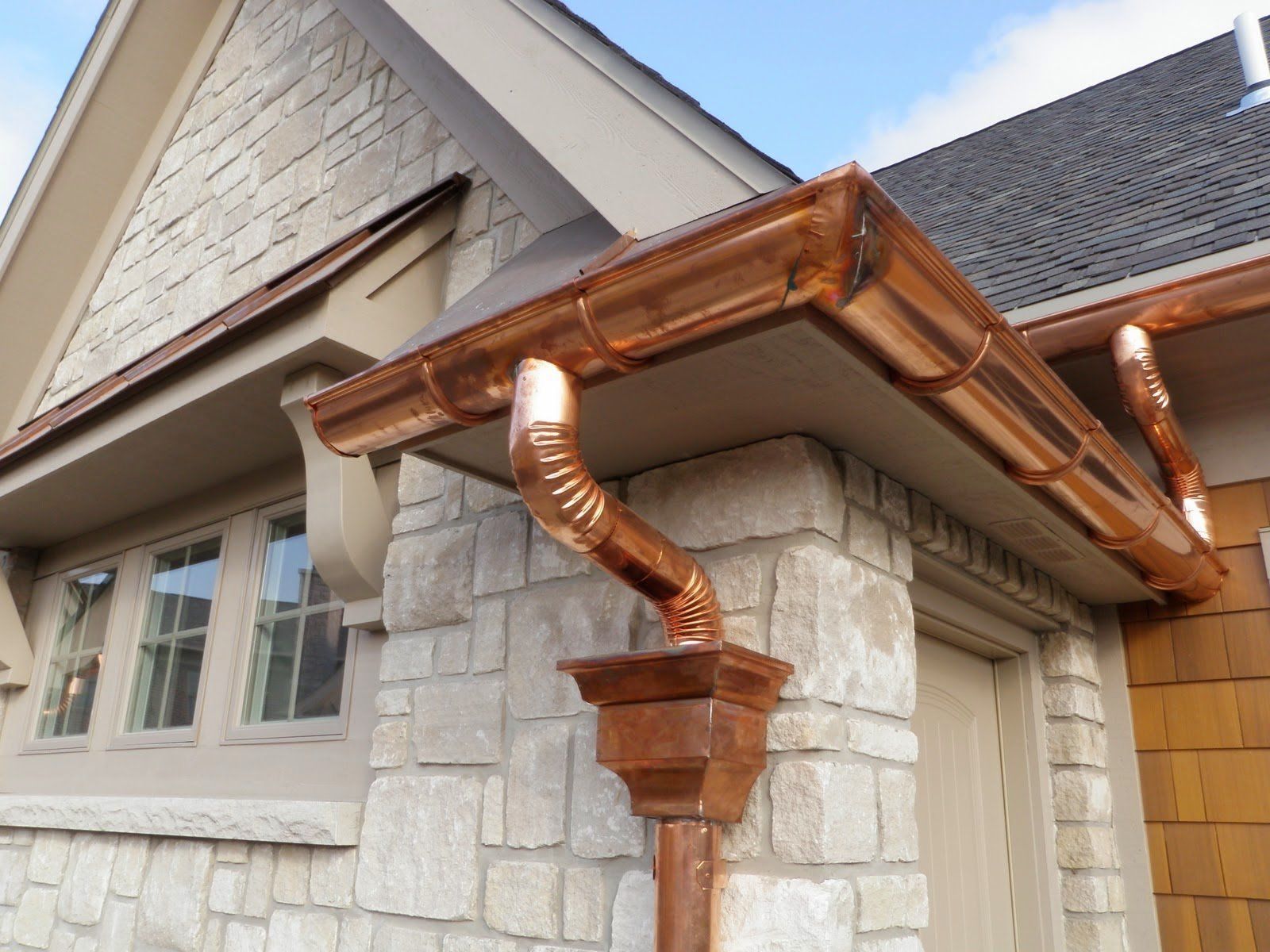 Gutter Installation Services 4 Copper Gutter Installation in Bronx